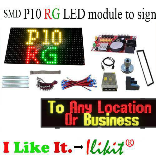 Model No.: SMD P10 dual-color