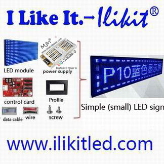 Model No.: SMD P10 Blue