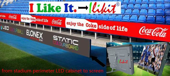 Model No.:stadium perimeter LED cabinet