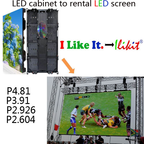 Model No.:rental LED screen