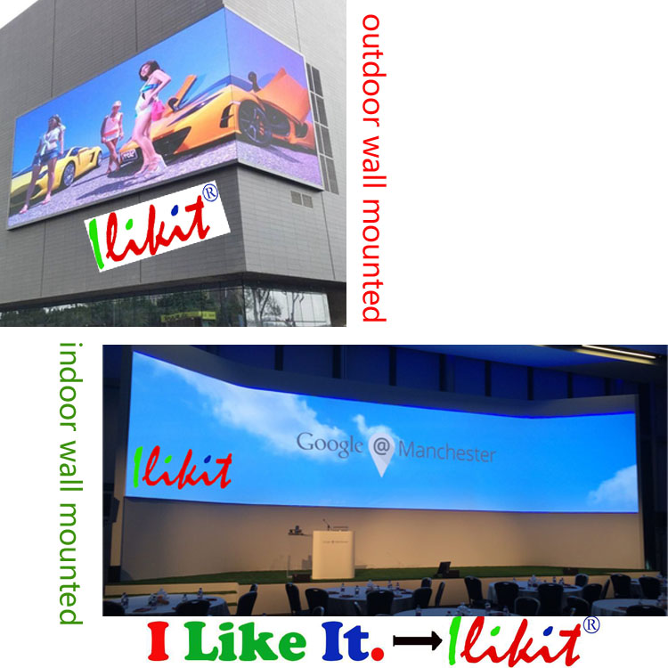 Model No.:wall mounted LED screen