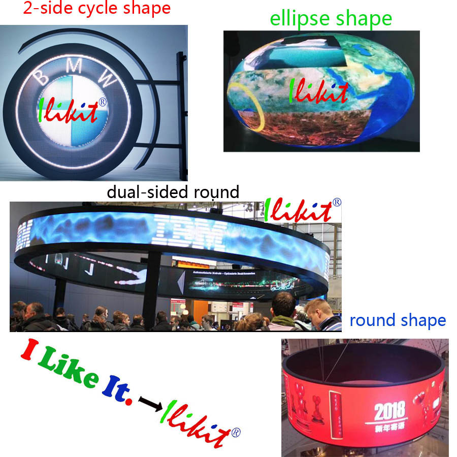 Model No.:torus shape LED screen