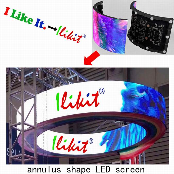 Model No.:torus shape LED screen