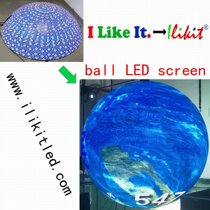 Model No.:sphere shape LED display