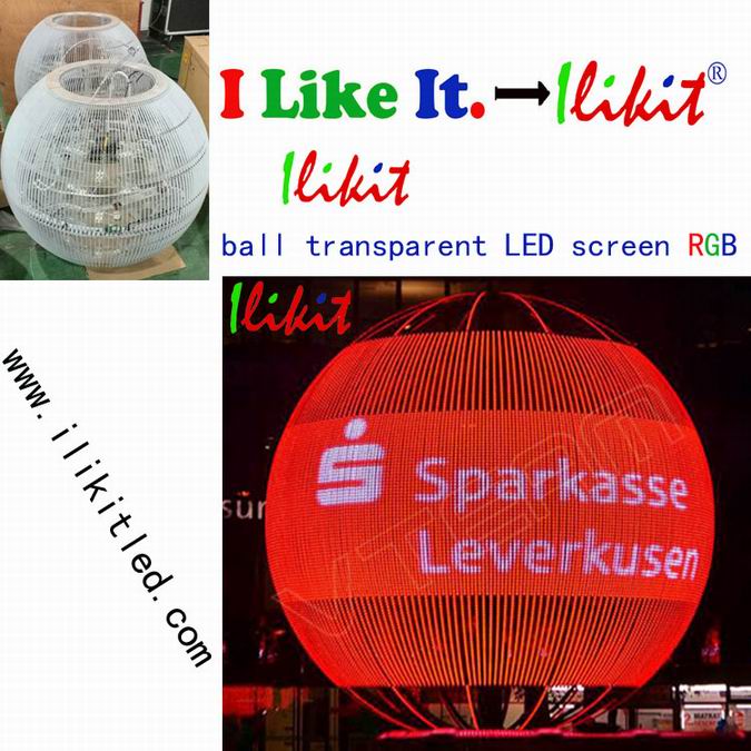 Model No.:sphere shape LED display