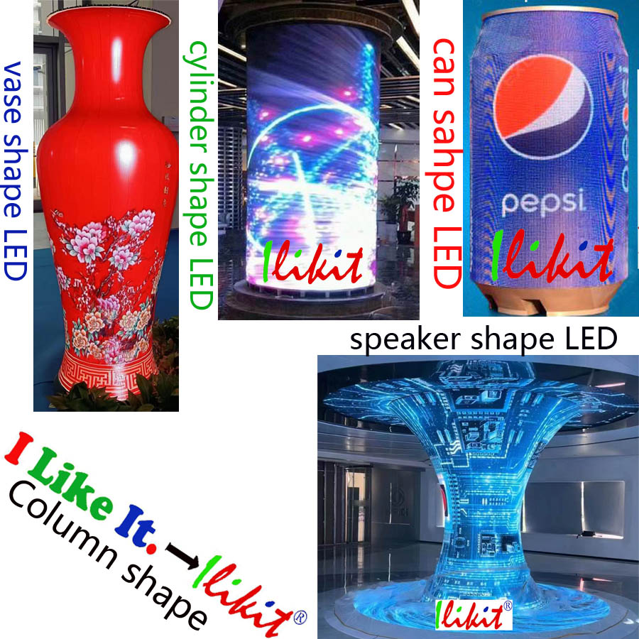 Model No.:column shape LED display