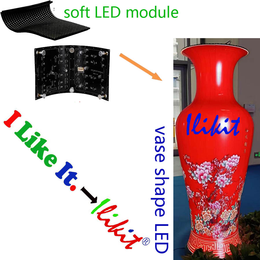 Model No.:column shape LED display