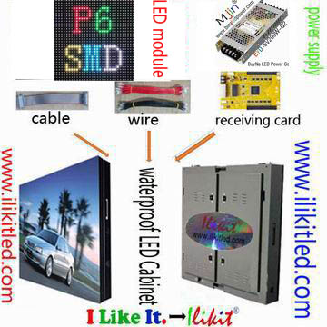 module No.:outdoor P6 RGB