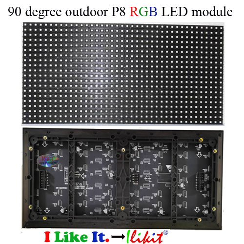 module No.:outdoor 90-degree P8