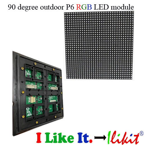 module No.:Outdoor 90-degree P6