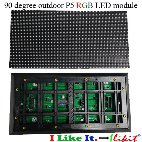 module No.:Outdoor 90-degree P5