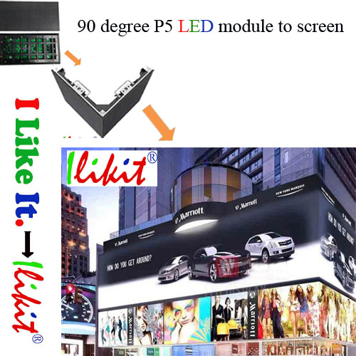 module No.:Outdoor 90-degree P5