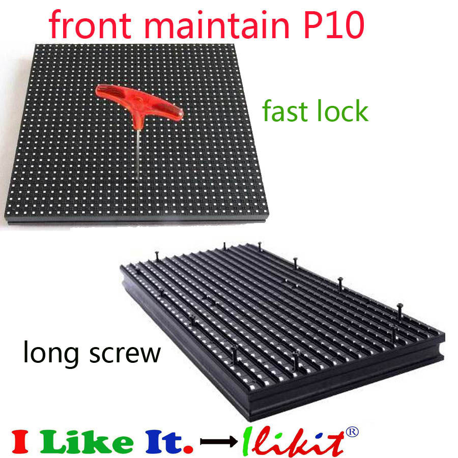 module No.:front maintain P10 LED module