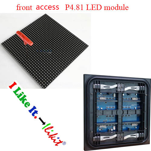 module No.:front access P4.81 LED module