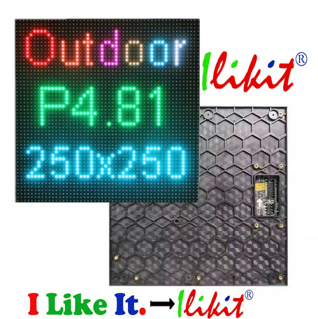 module No.:outdoor rental P4.81 LED module