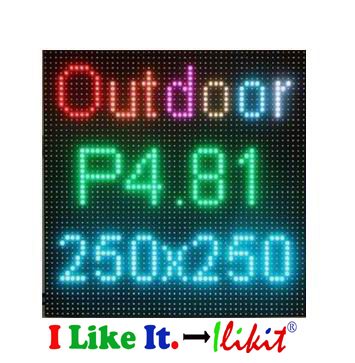 module No.:outdoor rental P4.81 LED module
