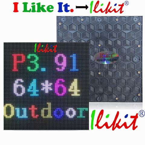 module No.:waterproof rental P3.91 LED panel