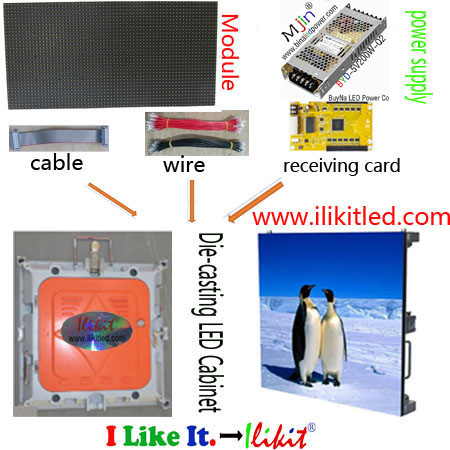 Model No.:Die-casting LED Cabinet