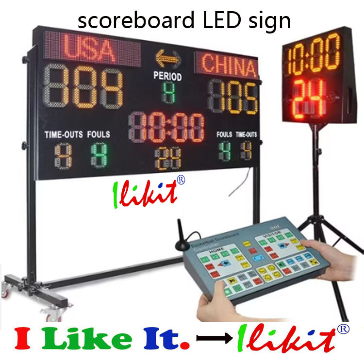 Model No.:scoreboard LED sign