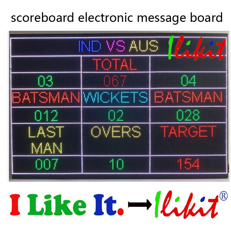 Model No.:scoreboard LED sign