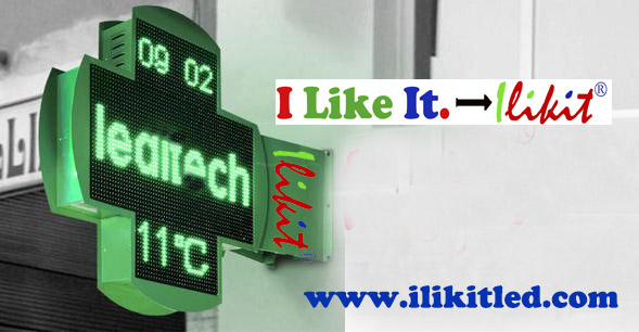 Model No.:Pharmacy cross LED sign