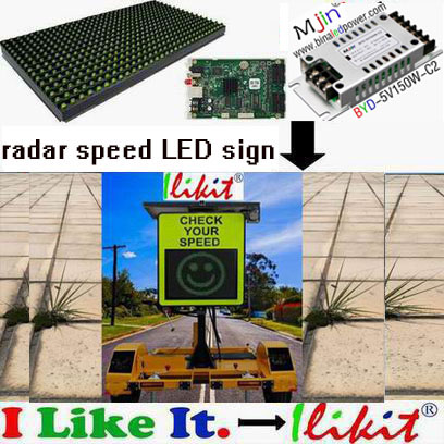 Model No.: Traffic LED sign system