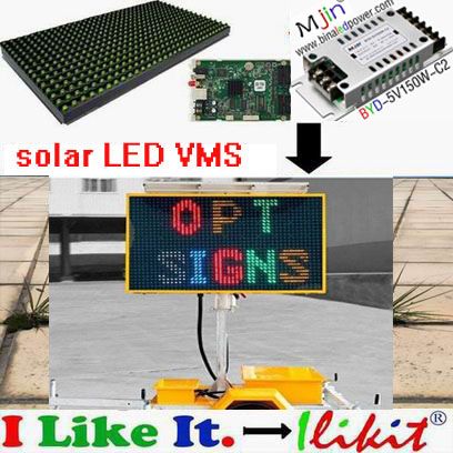 Model No.: Traffic LED sign system