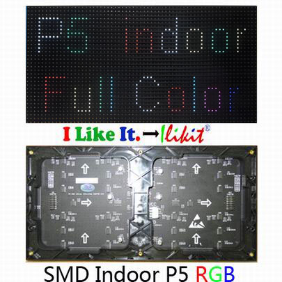 module No.:indoor P5 RGB LED module