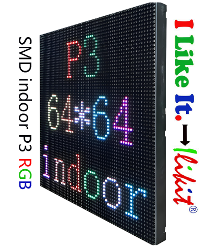 module No.:Indoor P3 RGB LED module