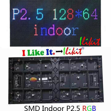 module No.:indoor P2.5 RGB LED module