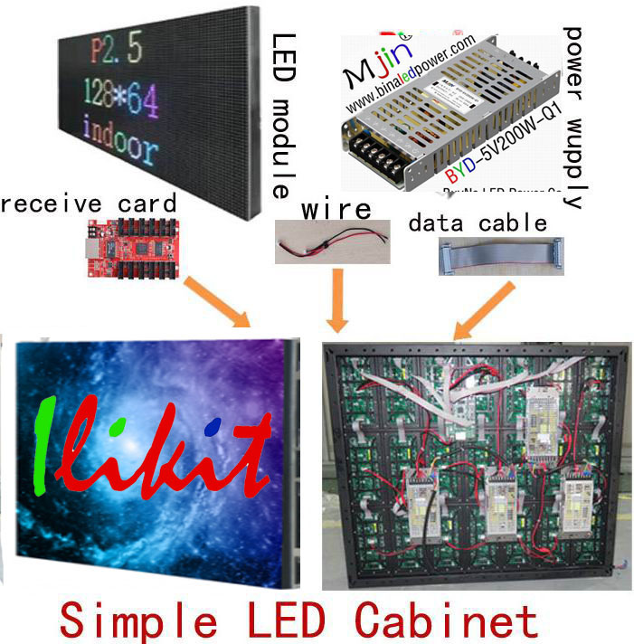 module No.:indoor P2.5 RGB LED module