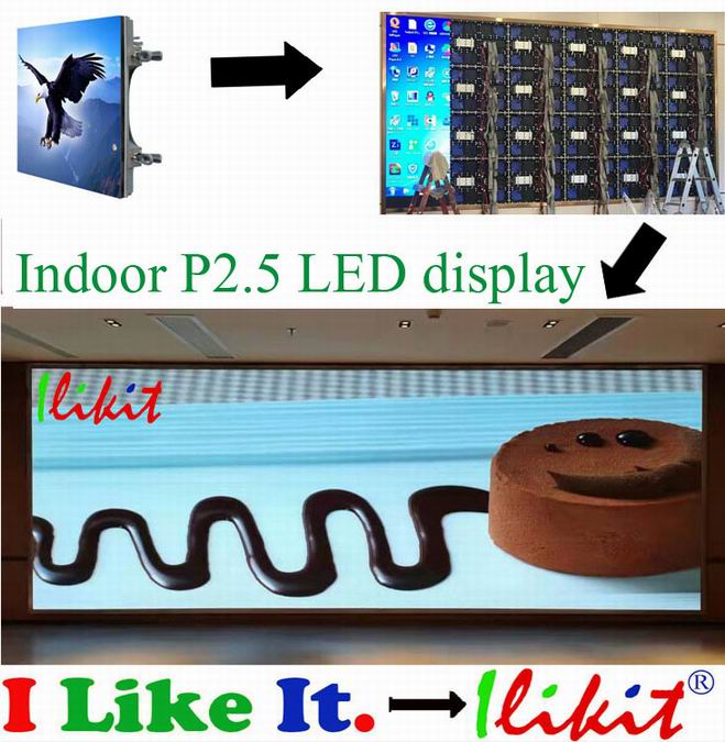 module No.:indoor P2.5 RGB LED module