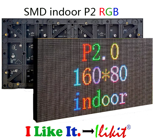 module No.:indoor P2 RGB LED module