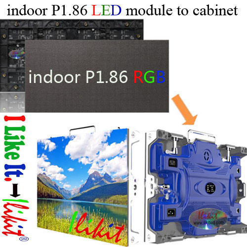 module No.:indoor SMD P1.86 LED module