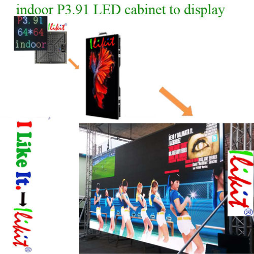 module No.:indoor rental P3.91 LED module