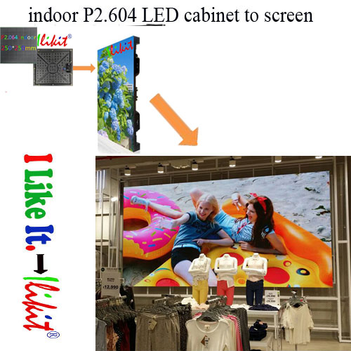 module No.:indoor rental P2.604 LED module