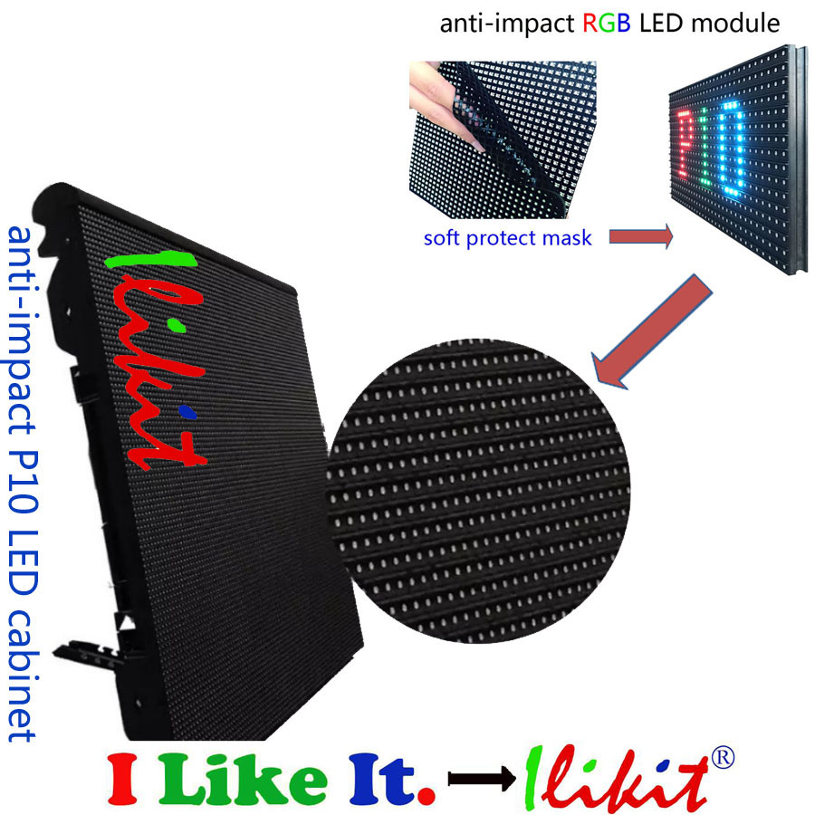 module No.:anti-impact P10 LED module